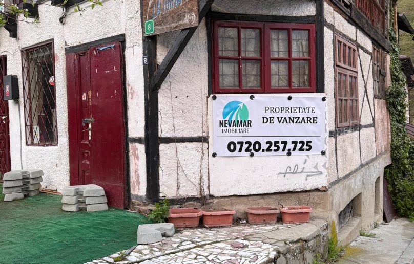 Proprietate centrala Sinaia cu potential enorm!